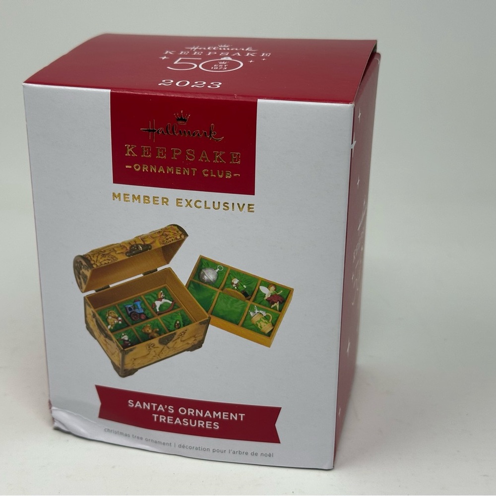 2023 Hallmark Keepsake Ornament Club 50th Anniversary Members Exclusive No Book - Picture 12 of 16